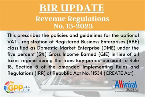 2023 Revenue Regulations .